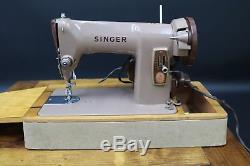 Singer 185K Electric Sewing Machine Heavy Duty Sews Leather Canvas Denim