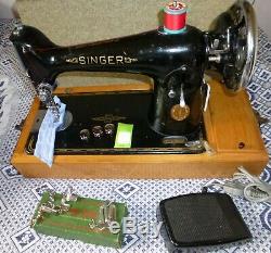 Singer 201k Semi Industrial Heavy Duty Straight Stitch Machine
