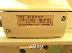 Singer 315 Heavy Duty Sewing Machine Semi Industrial Sew Leather Canvas Denim