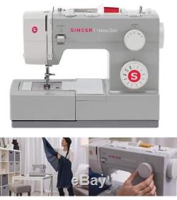 Singer Portable Heavy Duty Sewing Machine Builtin Stitches Leather Industrial