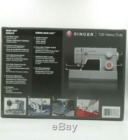 Singer Sewing Machine HD 725 Heavy Duty with 23 Built-in Stitches 4423 Accessories
