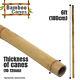 Strong Heavy Duty Thick Bamboo Good Quality Plant Support Garden Canes 2ft-8ft