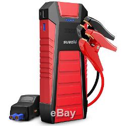 Suaoki Heavy Duty 2500A/25000mAh Car Jump Starter Pack Battery Power Bank Charge