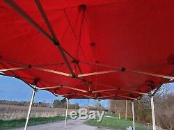 Surf & Turf 6m x 3m Canopro Lite marquee shelter 40mm alloy legs + side panels
