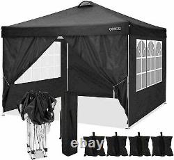 TOP! 3x3M Heavy Duty Gazebo Picnic Tent Canopy Waterproof Garden Patio Party Gift