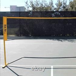 Tennis/Badminton Heavy Duty Metal Portable Post/Net Height Adjustable 10 Foot