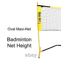 Tennis/Badminton Heavy Duty Metal Portable Post/Net Height Adjustable 18 Foot