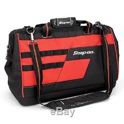 Tool Bag with Shoulder Strap Wide Mouth Heavy Duty Portable Tote 20 Inch Organizer