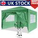 Uk Gazebo Commercial Grade Heavy Duty Marque Market Stall Pop Up Tent 3x3m Green