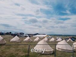 Used canvas bell tents