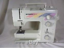 Vintage 1980s Bernina 1005 Heavy Duty Zig-Zag Mechanical Sewing Machine