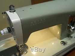 Vintage Avacado Sears Kenmore Sewing Machine 148.296 Heavy Duty Japan