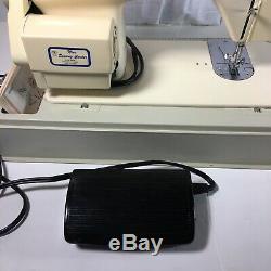 Vtg SINGER Sewing Machine Model 288 Fashion Mate Case & Manual Heavy Duty