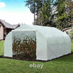 Walk-in Tunnel Greenhouse Gardening Planting Shed Heavy Duty 3.5LX 3WX 2H M