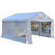 Waterproof Marquee Tent Heavyduty Garden Wedding Car Shelter Gazebo 4x4m 8x4m