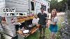 We Built A Hidden Pop Up Outdoor Grill Into The Rv Our Favorite Project Yet