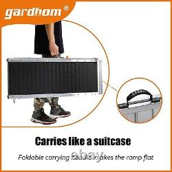 Wheelchair Ramps Heavy Duty Extra Wide Folding Portable Easy Cary Non-Slip 183CM