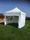 White Heavy Duty Pop Up Gazebo Market Stall Tent 3x3m