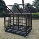 Xl 37 Heavy Duty Dog Cage Crate Kennel Metal Pet Playpen Portable With Tray New