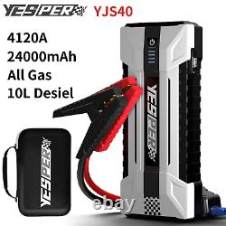 YESPER 4120A Car Jump Starter Power Pack Heavy Duty Booster Battery Charger UK