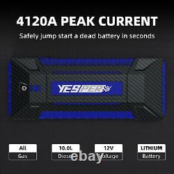 YJS40 Jump Starter 12V Car Battery Portable Booster Pack Heavy Duty Power Bank