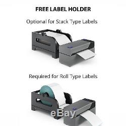 Zing Direct Thermal Label Printer Heavy-Duty Monochrome Auto Portable 150mm 4x6